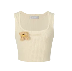 13DE MARZO Base Knit Tank Top