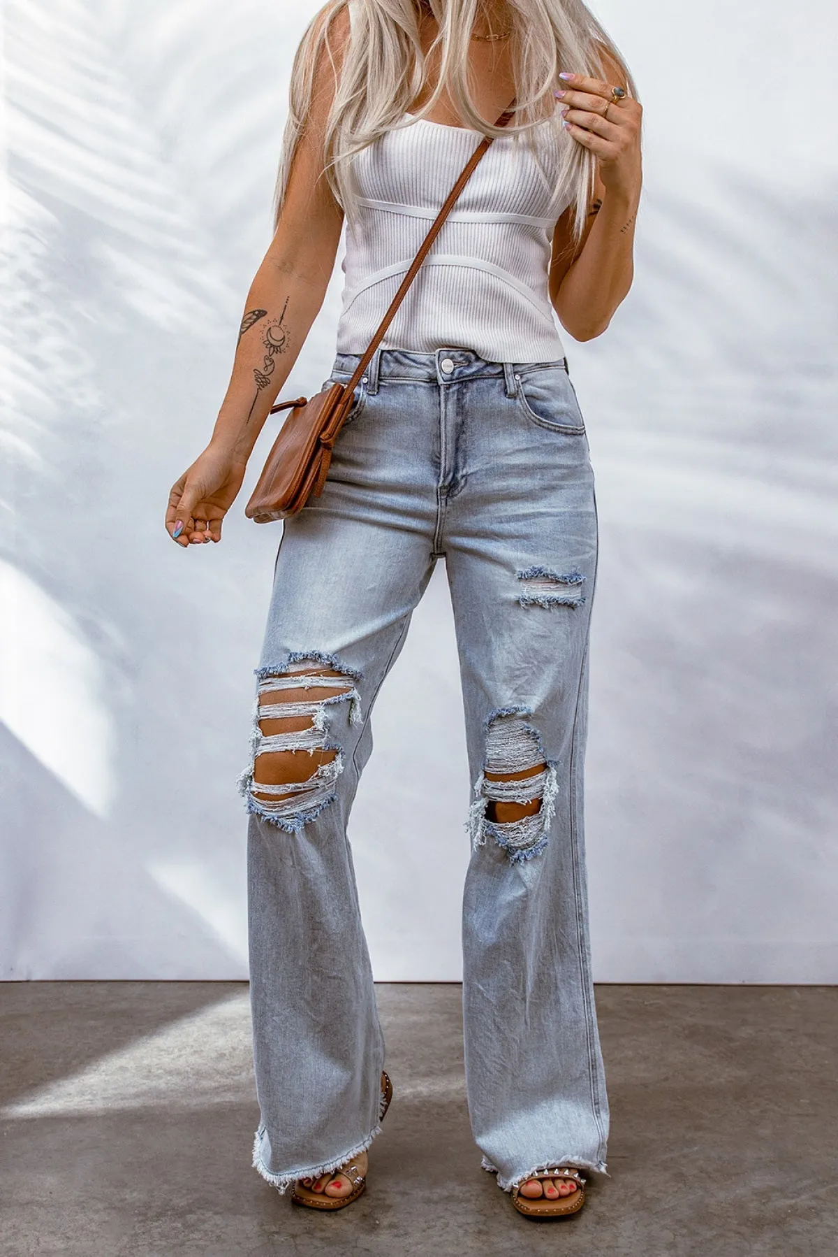1997 Distressed Boyfriend Jeans