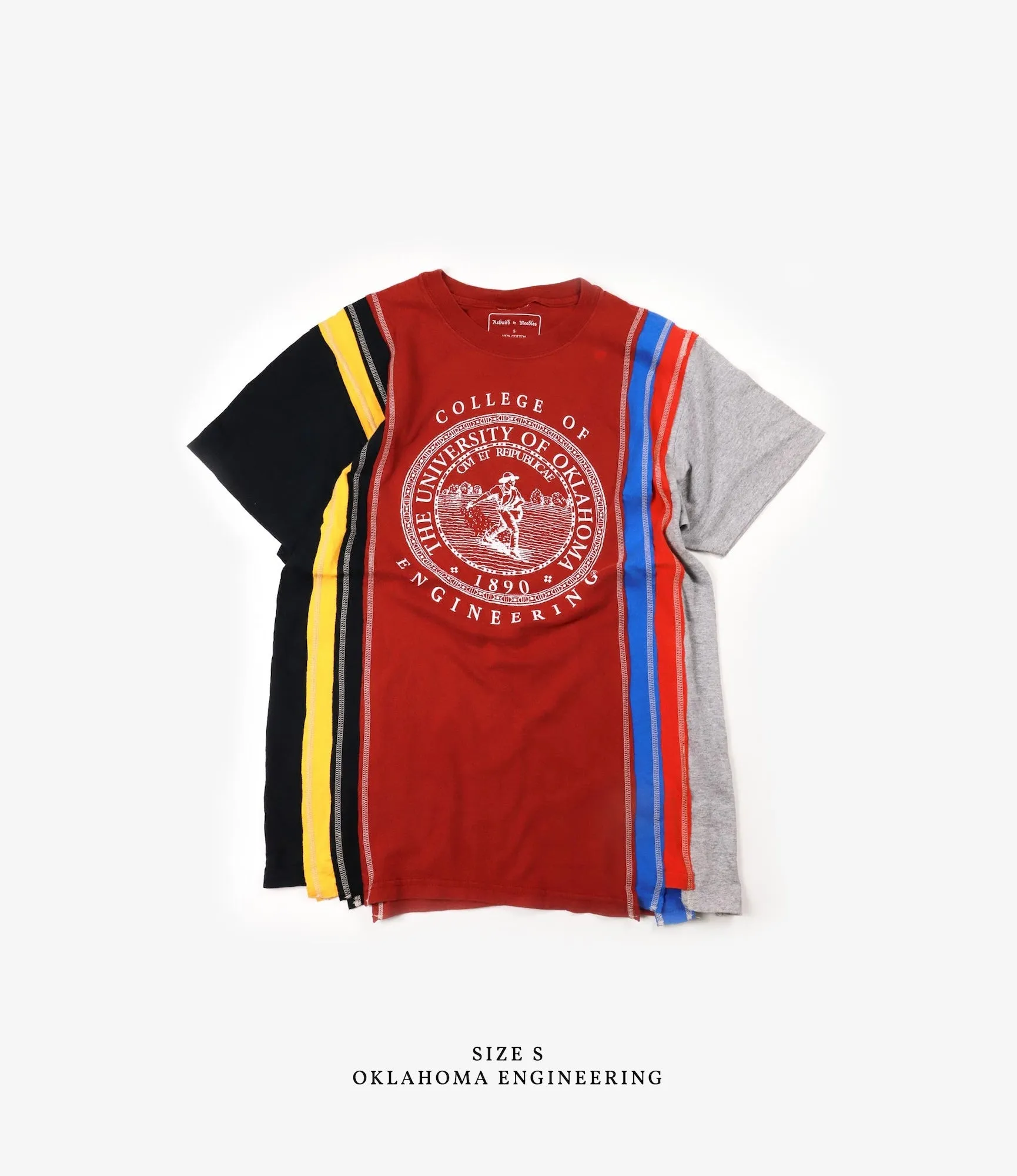 7 Cuts Short Sleeve College T-Shirt
