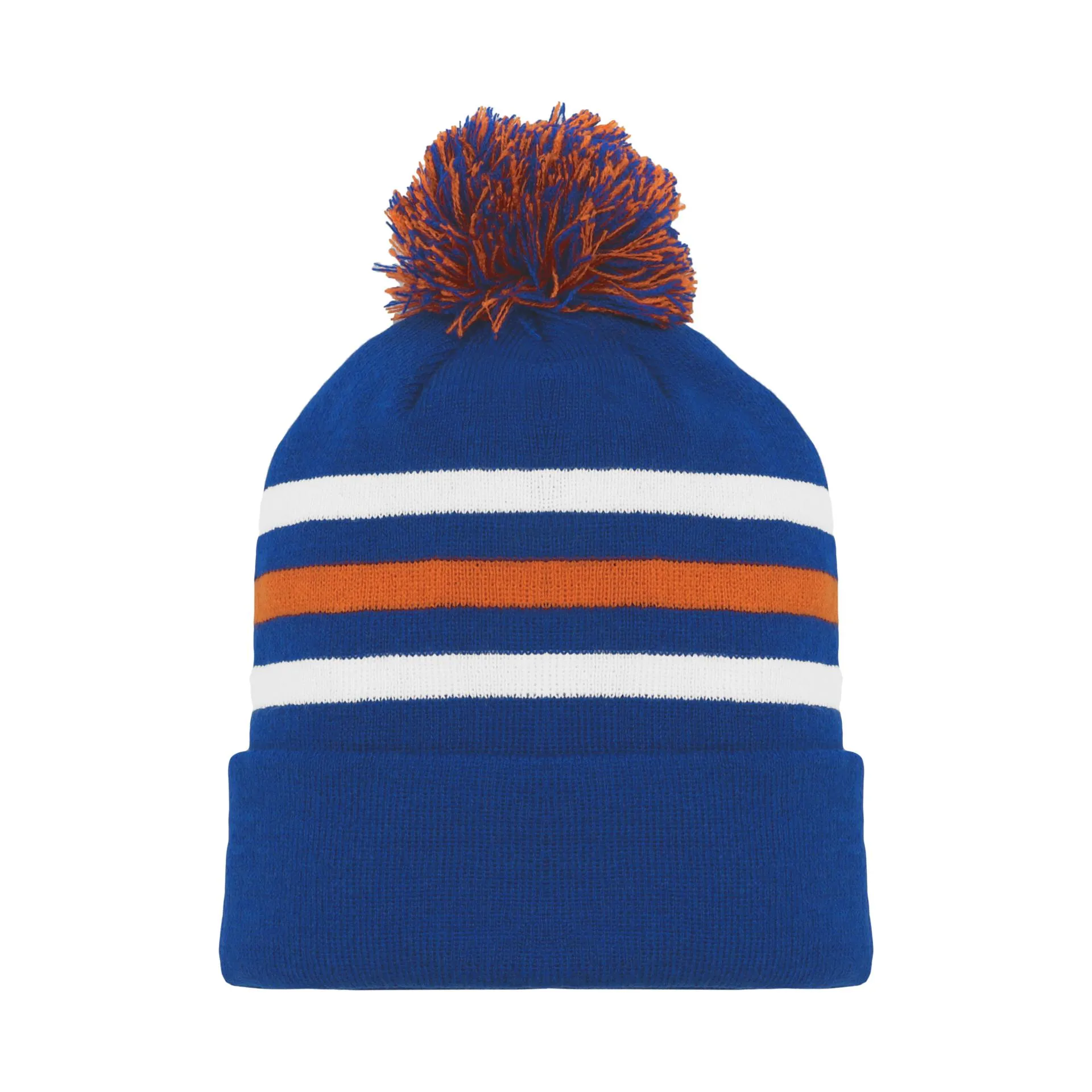 A1830-820 Edmonton Oilers Blank Hockey Beanie Hat