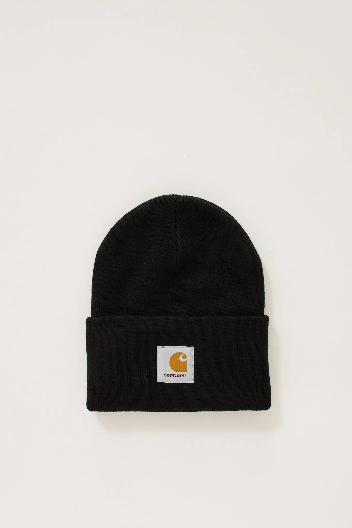 Acrylic Watch Hat Black