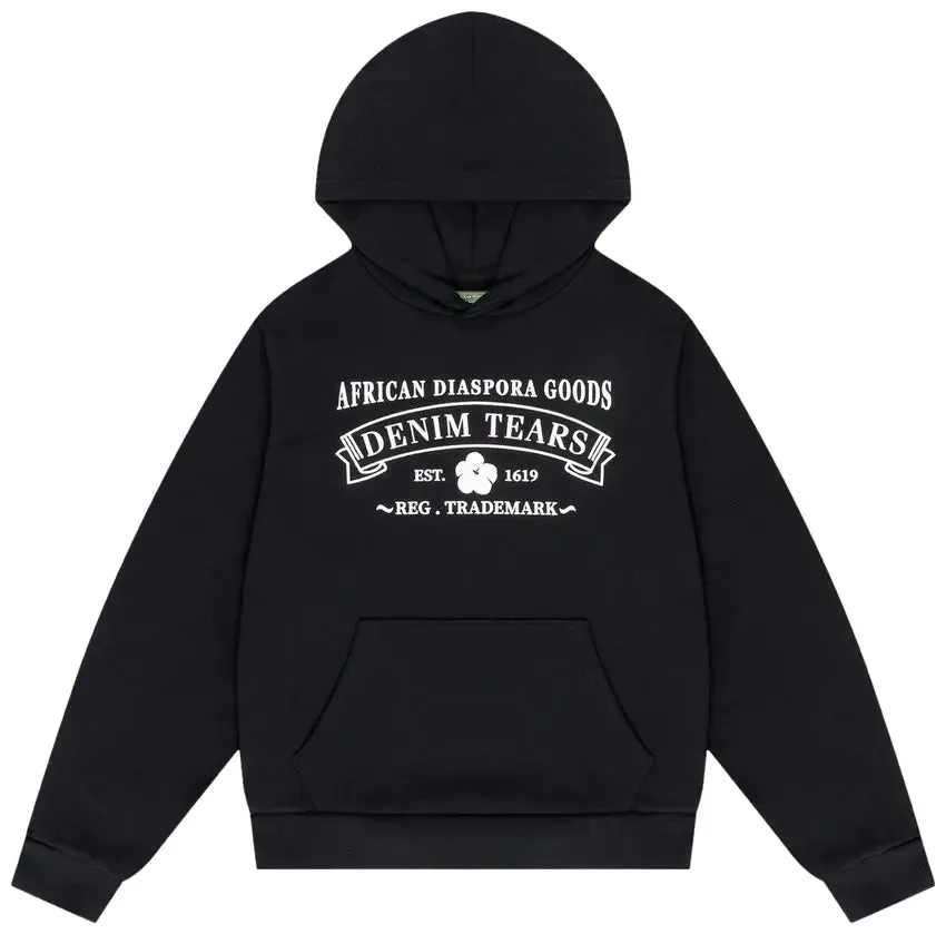 ADG Hoodie White Puff (Black) - DT20101051BLK
