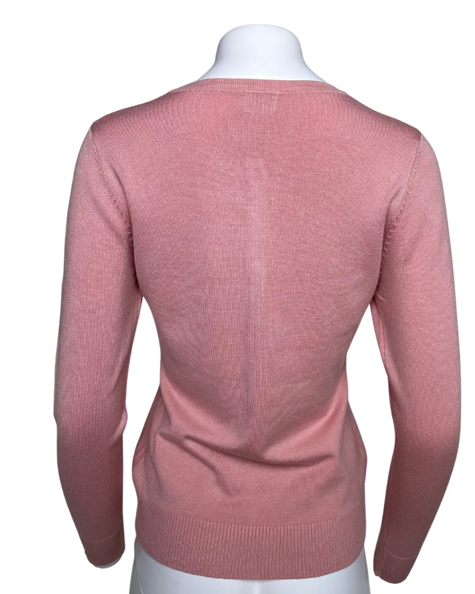 All Season Cardigan in Pink