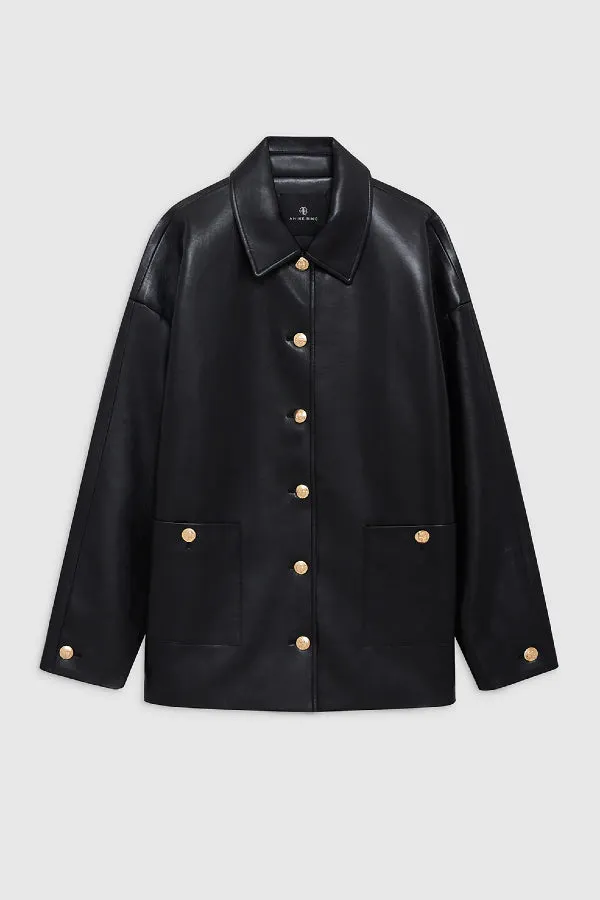 Anine Bing | Luca Leather Jacket - Black