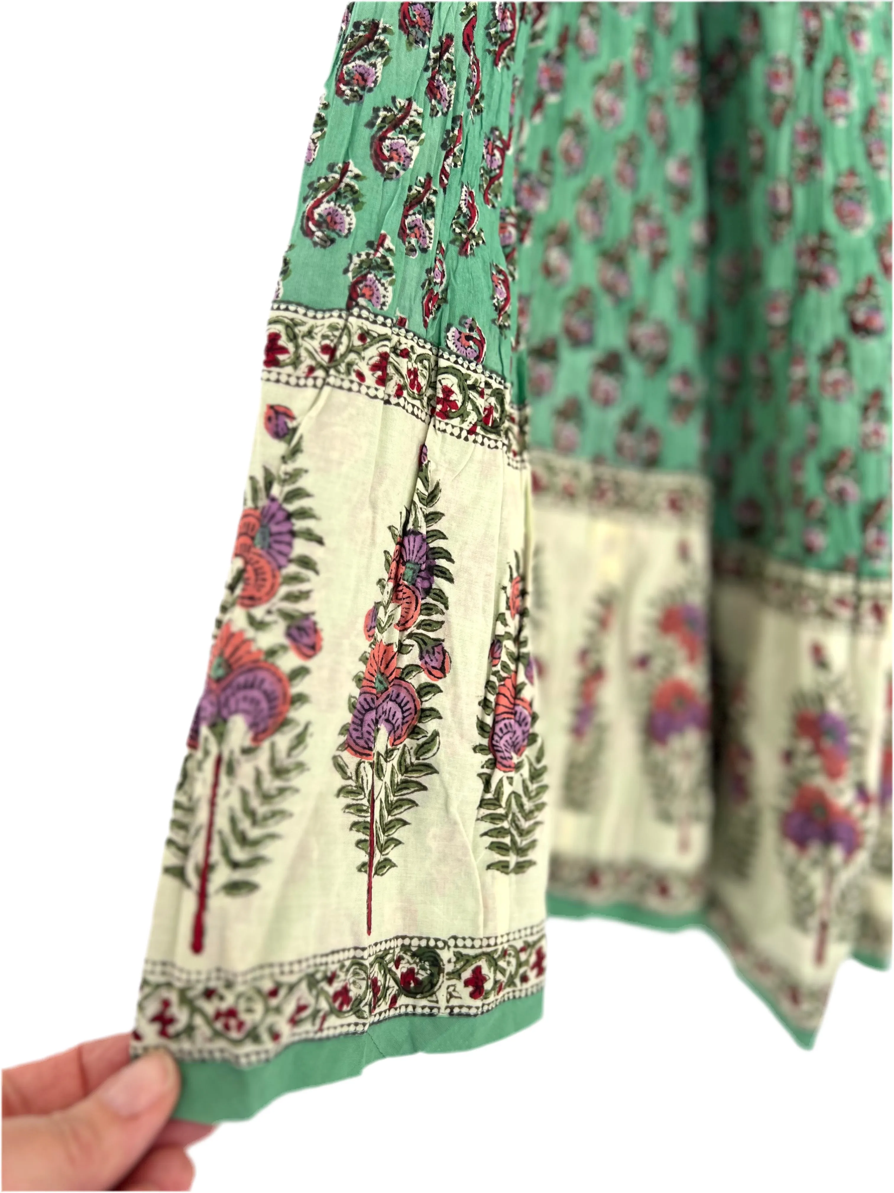 Anokhi || crinkle skirt