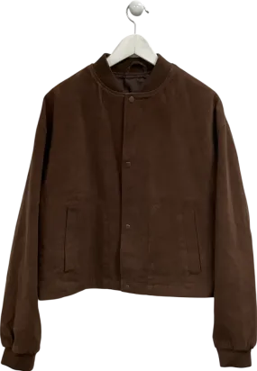 ASOS Brown Lightweight Bomber Jacket UK M