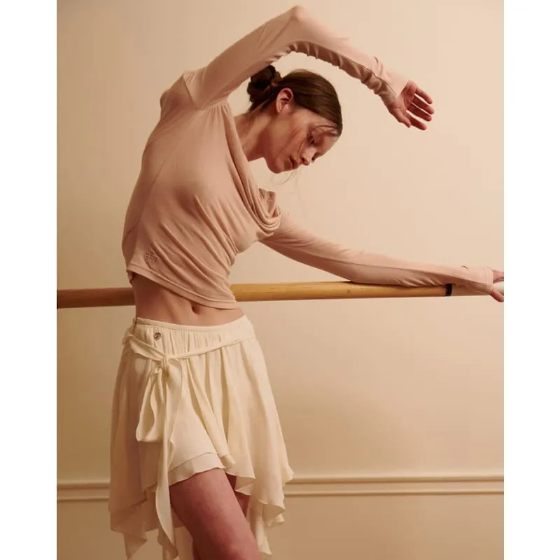 Asymmetrical Mid Skirt