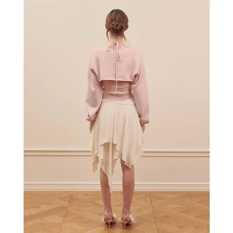 Asymmetrical Mid Skirt
