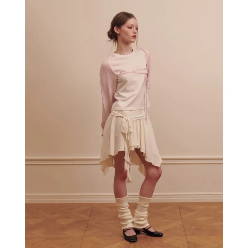 Asymmetrical Mid Skirt