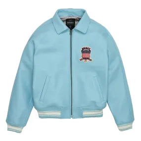 Avirex Icon Glacier Varsity Leather Jacket