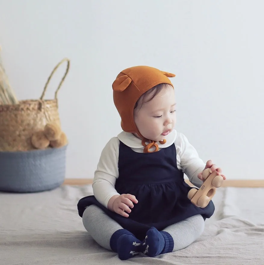 Bear Mustard Bonnet