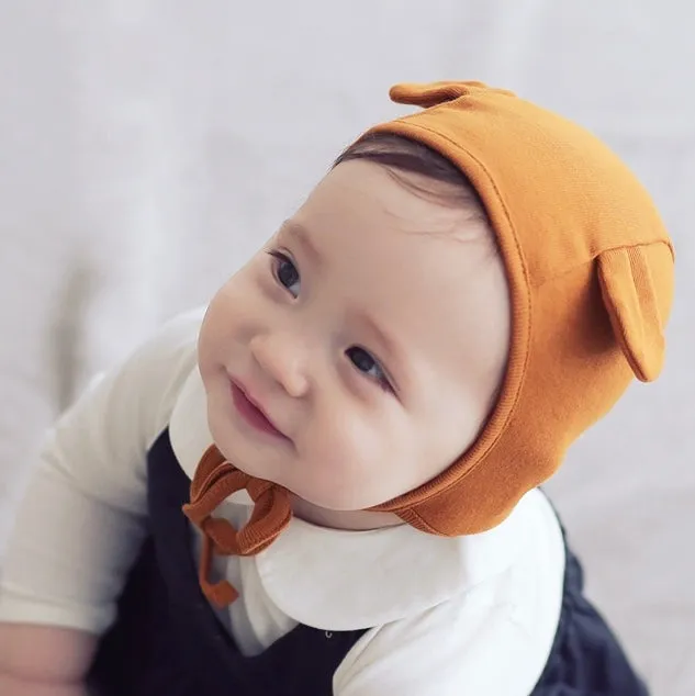 Bear Mustard Bonnet