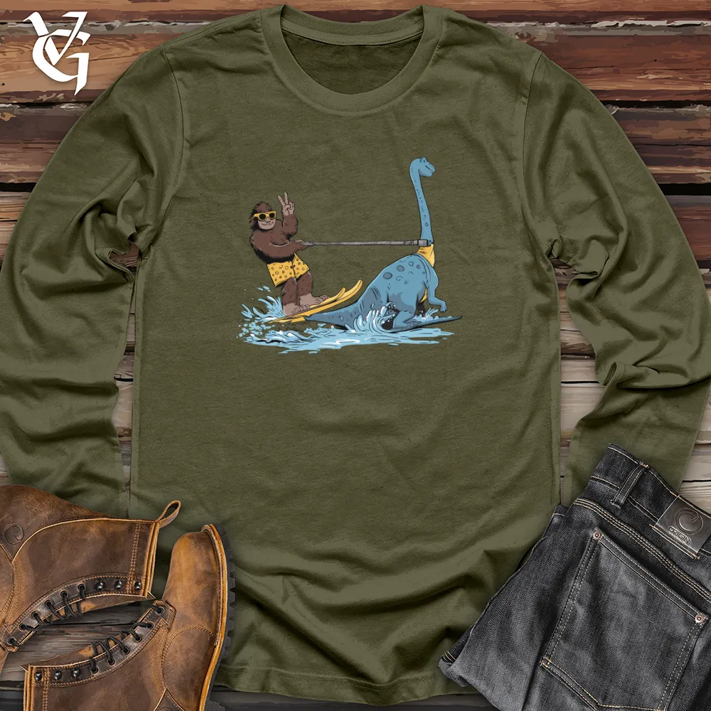 Bigfoot Riding Monster Long Sleeve