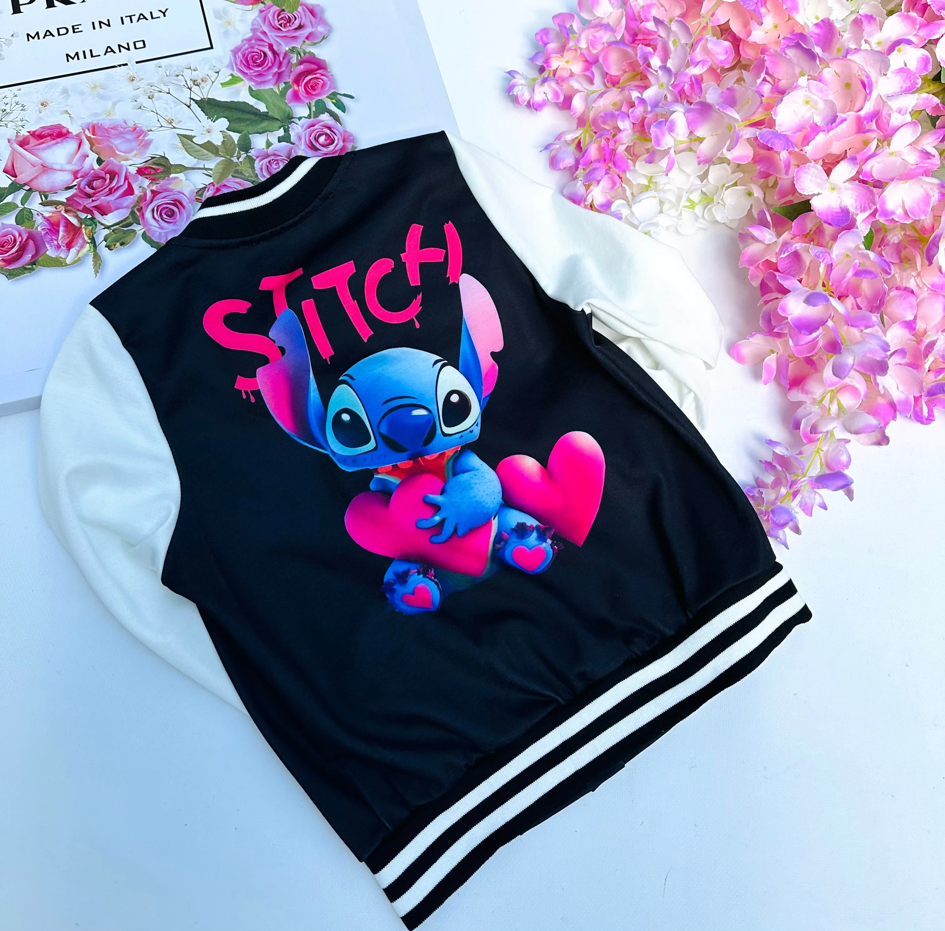 Black bomber jacket
