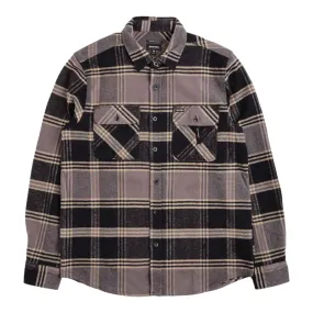 Brixton - Bowery Heavy Weight L/S Flannel - Black/Beige