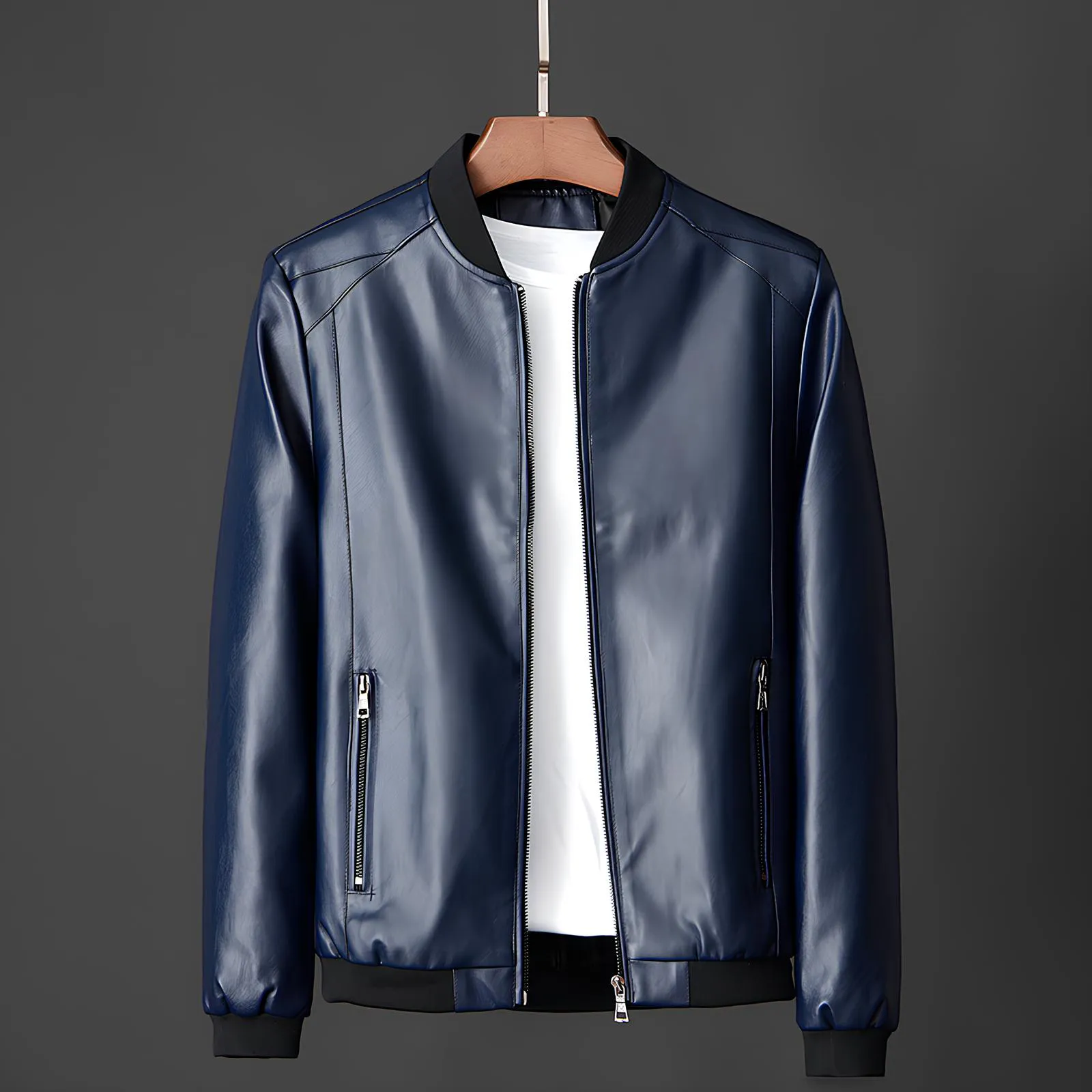 Callahan Leather Bomber