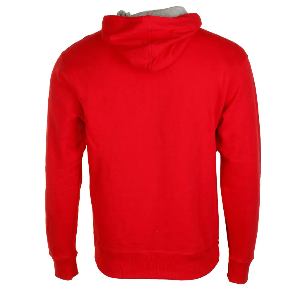 Champion Men's Pullover Hoodie Long Sleeve Powerblend Script Logo Sweatshirt