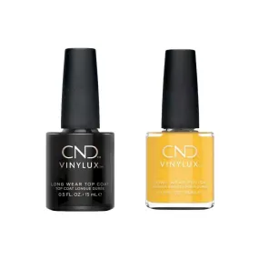 CND Vinylux Top & Colour Duo - #406 Limoncello