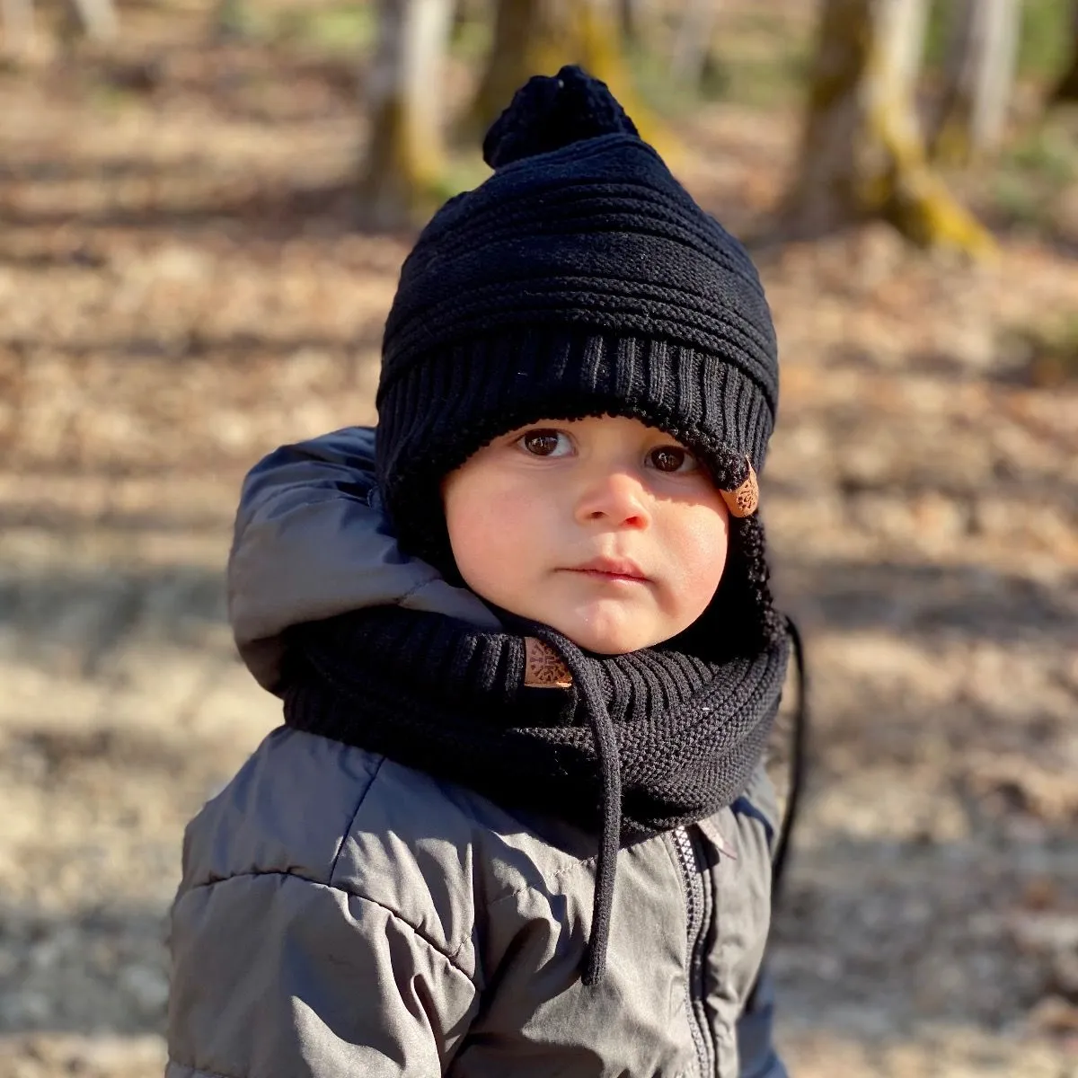 Cotton Knit Winter Hat