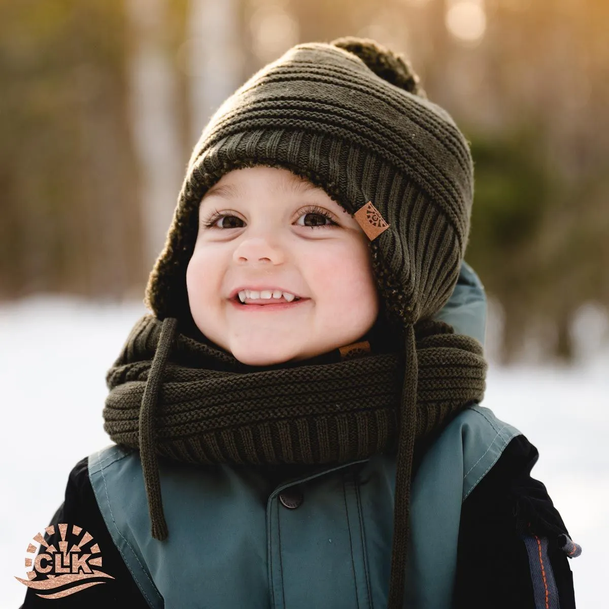 Cotton Knit Winter Hat