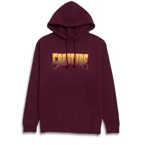 Creature Logo Hoodie - Maroon