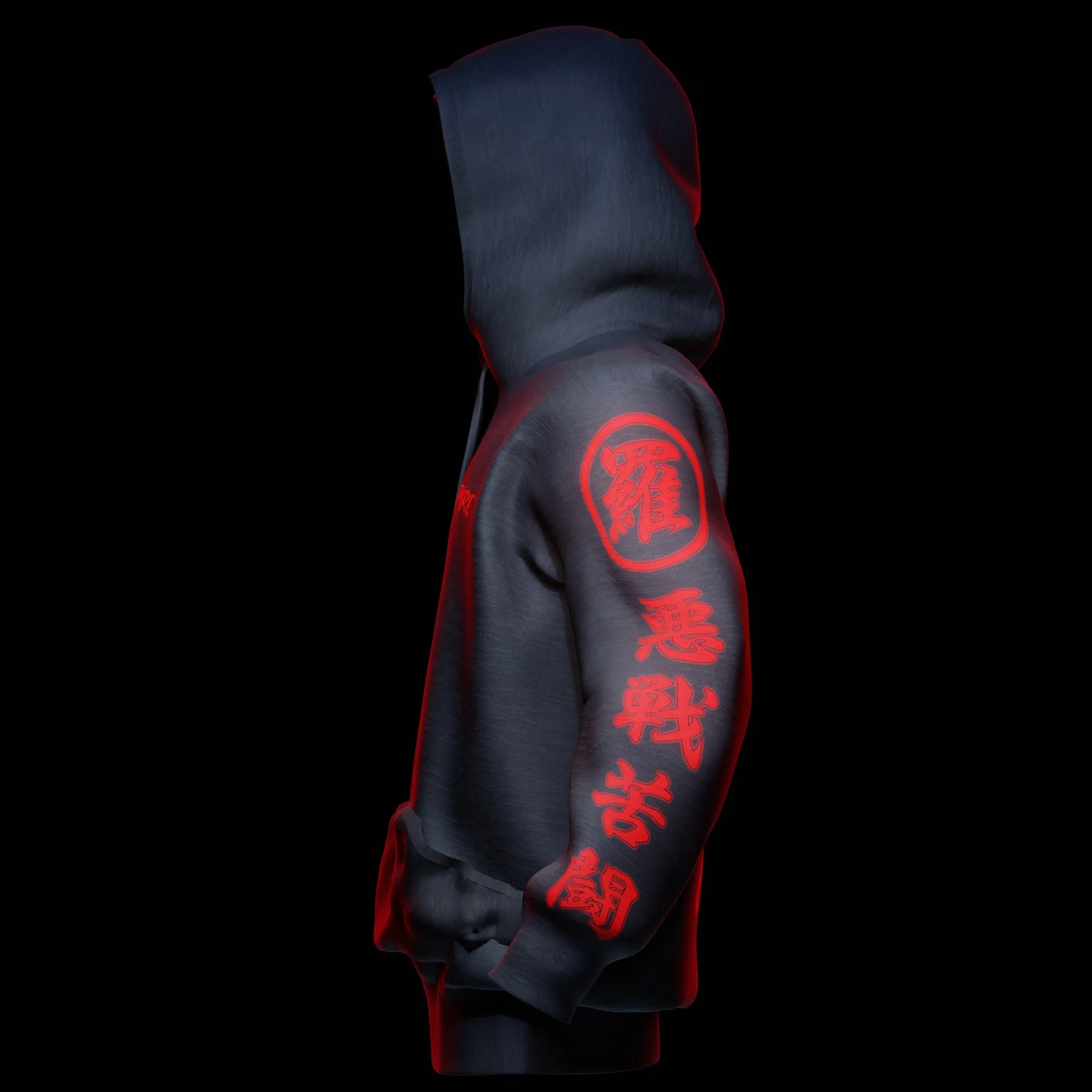 Dark Rage 3 Hannya Pullover Hoodie