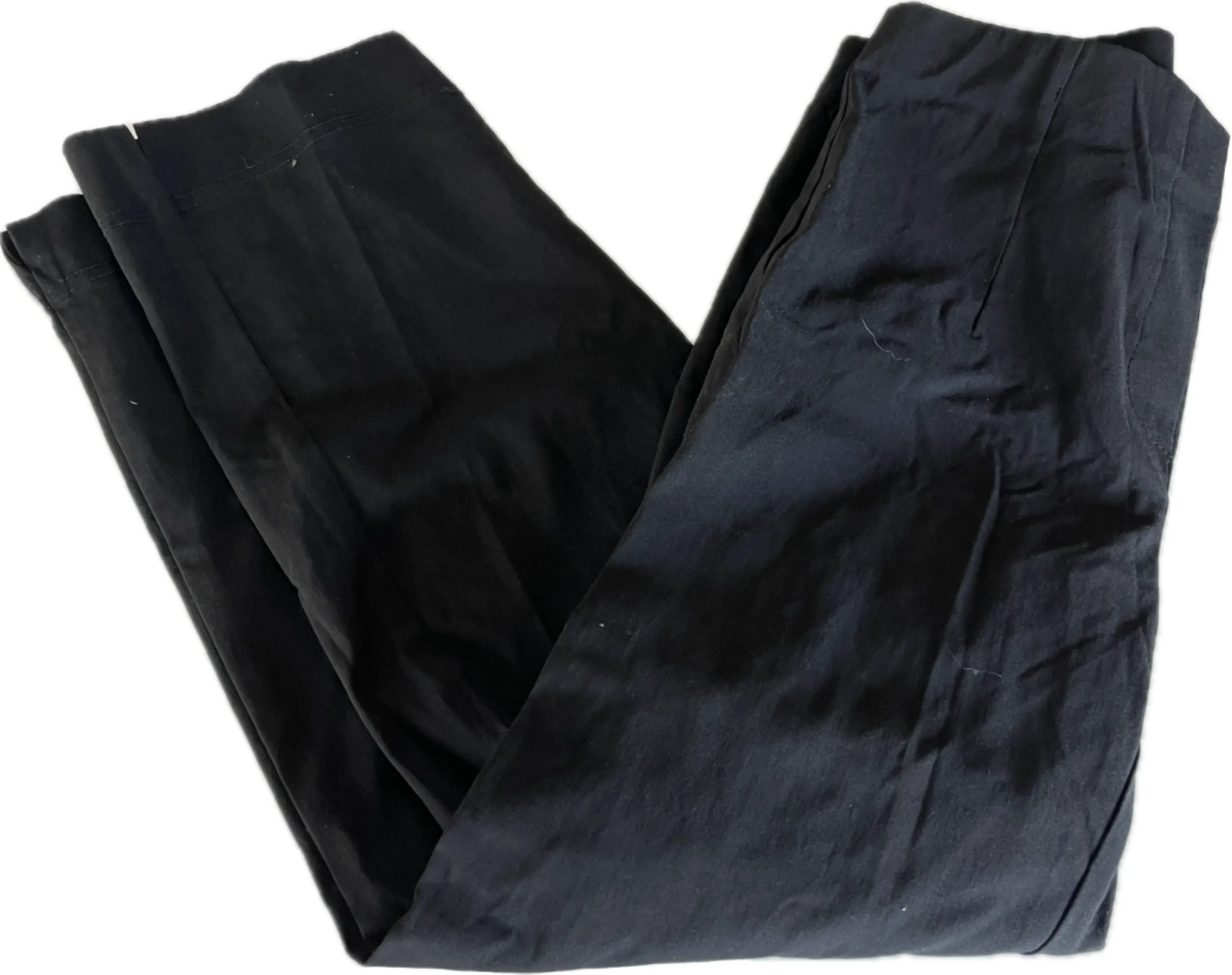 Deck by Decollage Trousers | Women's Black Stretchy Material L23 W26 SKU 5275
