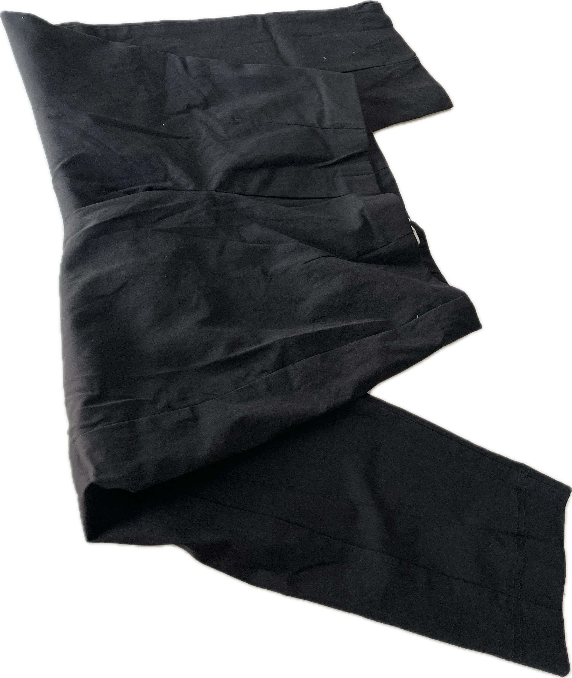 Deck by Decollage Trousers | Women's Black Stretchy Material L23 W26 SKU 5275