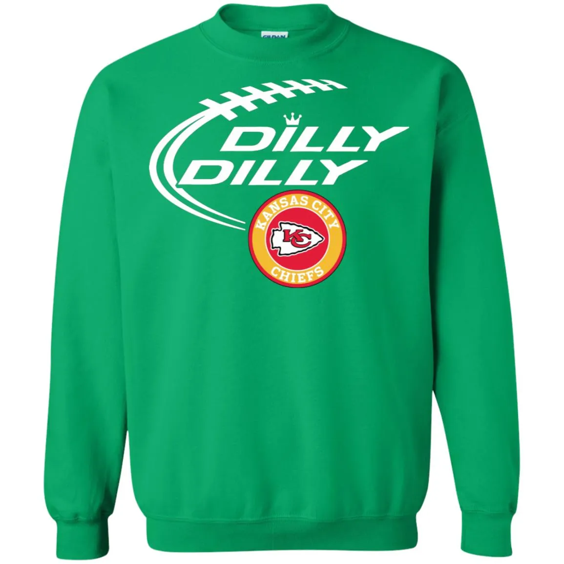 Dilly Dilly Kansas City Chiefs Nfl Football Unisex Crewneck Pullover Sweatshirt