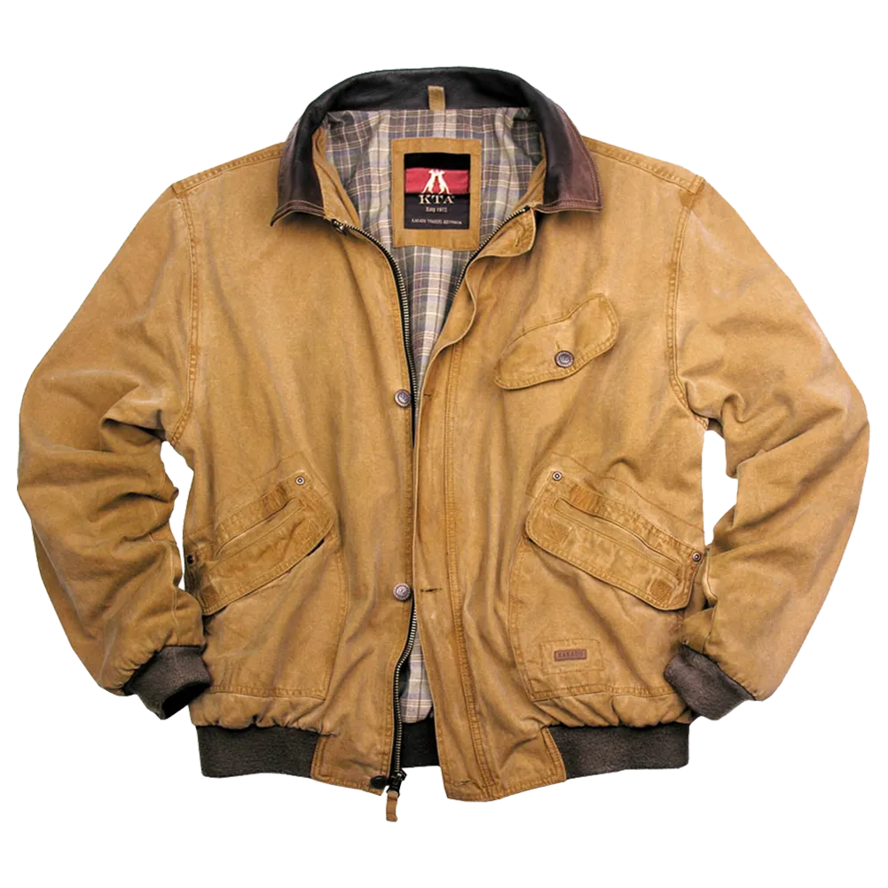 Double Bay Bomber in Mustard