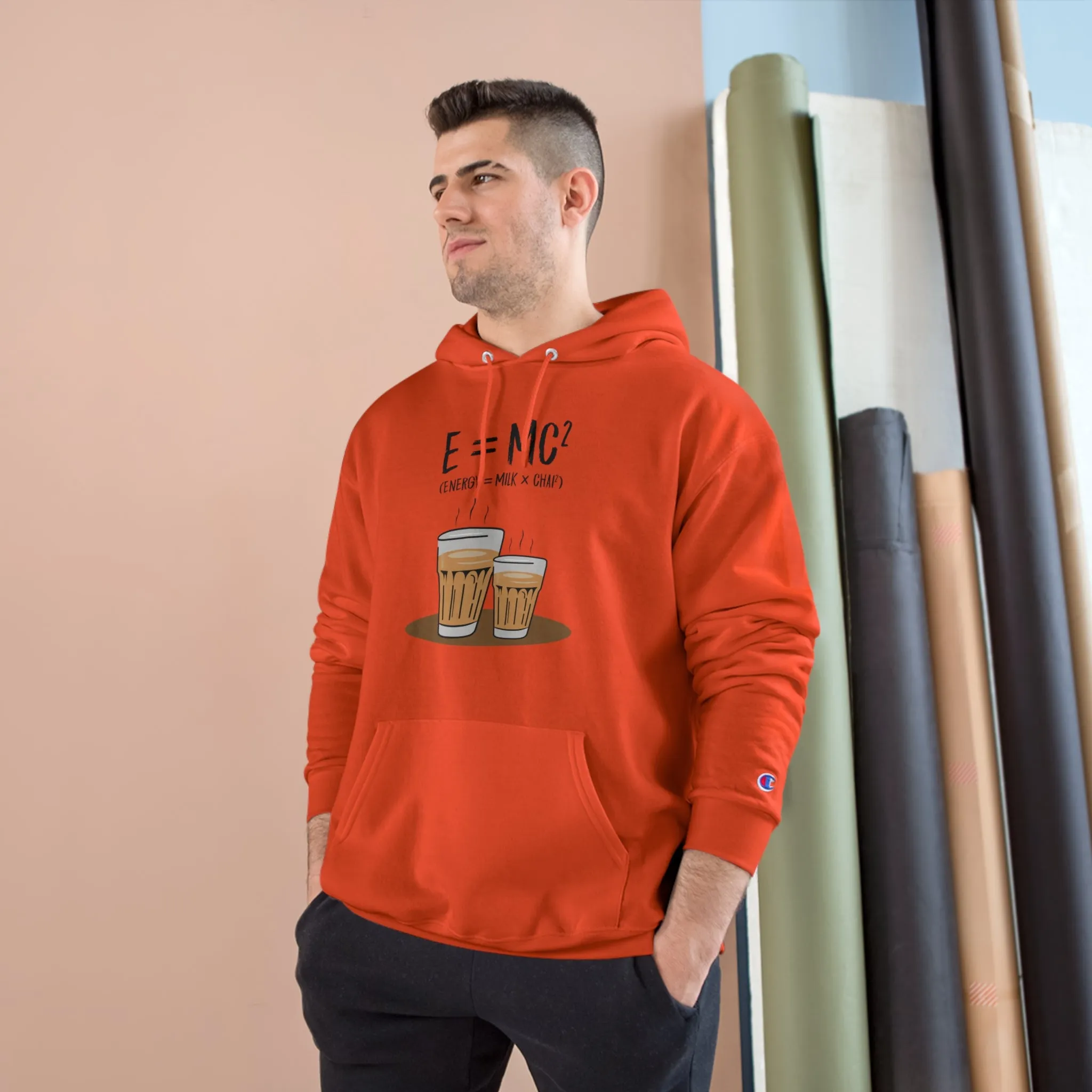E=M*C Champion Hoodie