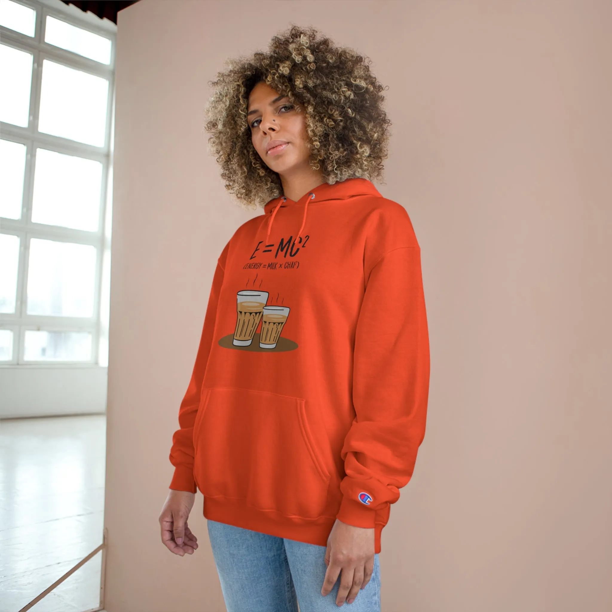 E=M*C Champion Hoodie