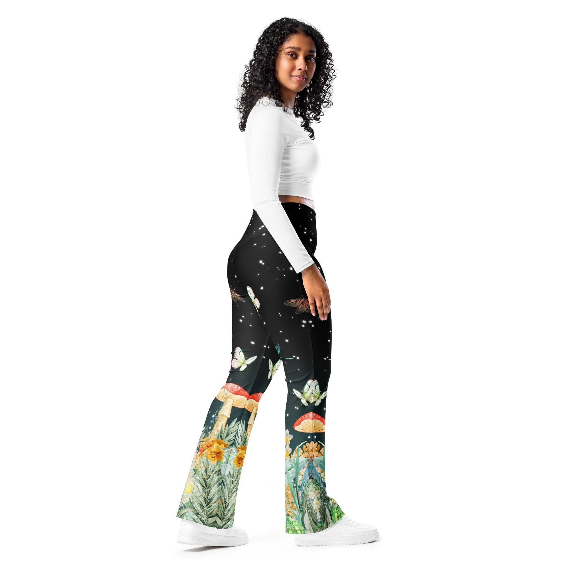 Enchanted Forest Flare Leggings