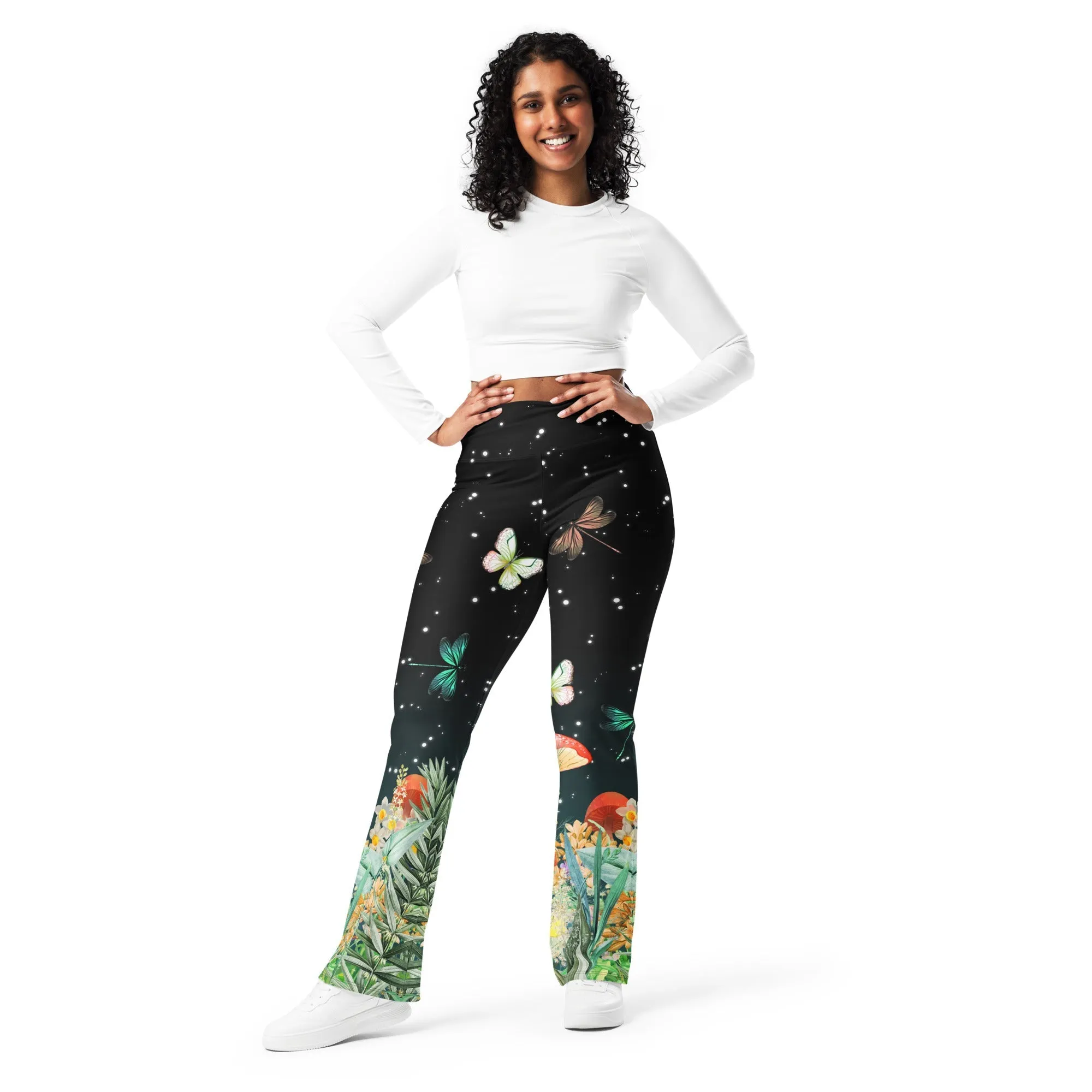 Enchanted Forest Flare Leggings