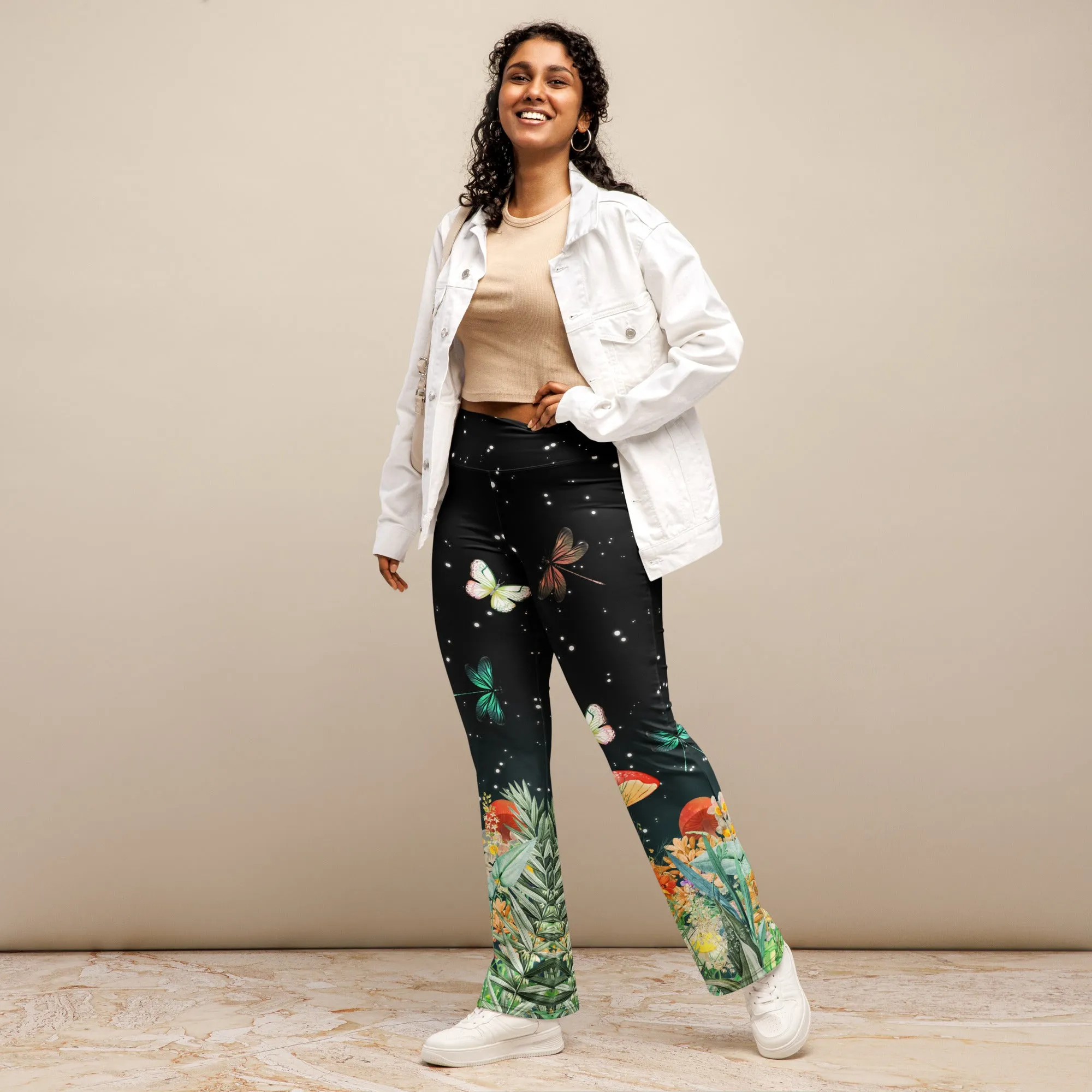 Enchanted Forest Flare Leggings