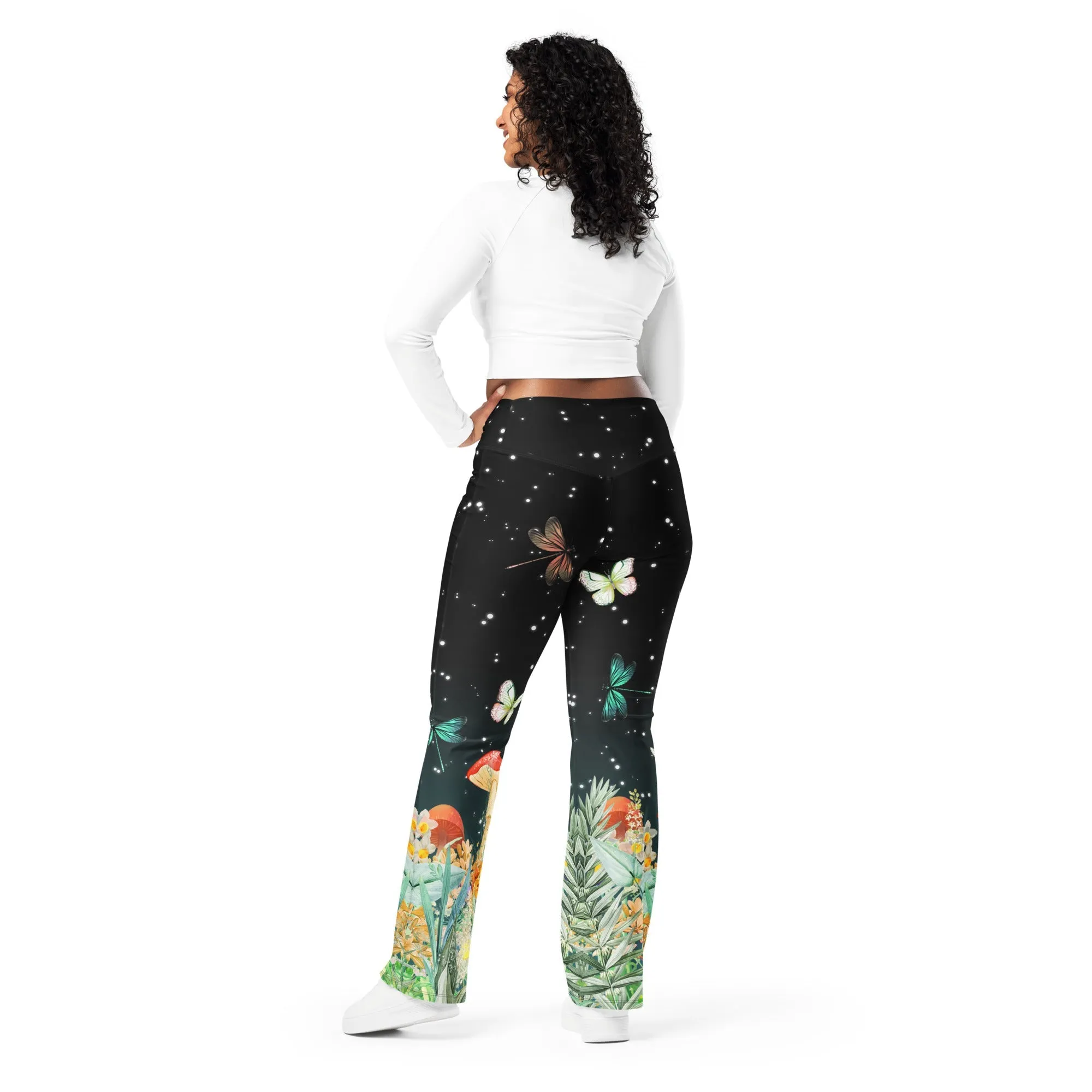 Enchanted Forest Flare Leggings