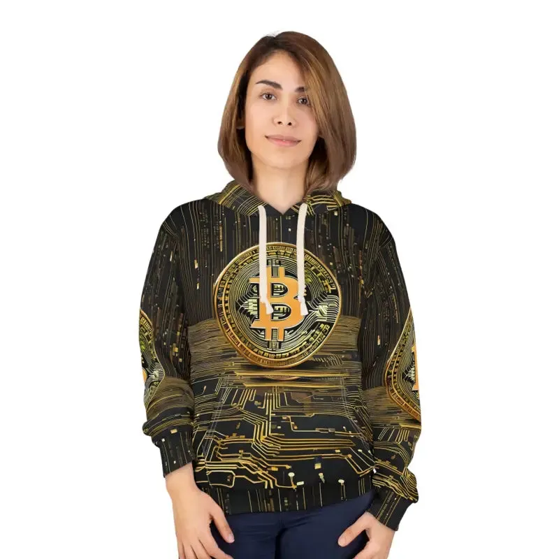 Epic Bitcoin Aop Unisex Pullover Hoodie