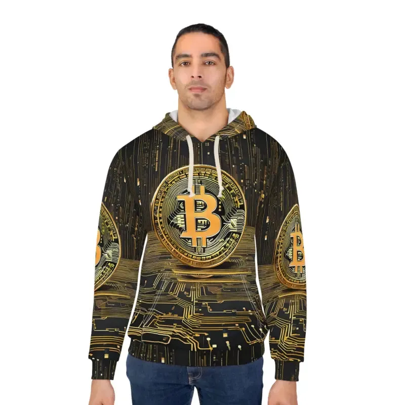 Epic Bitcoin Aop Unisex Pullover Hoodie
