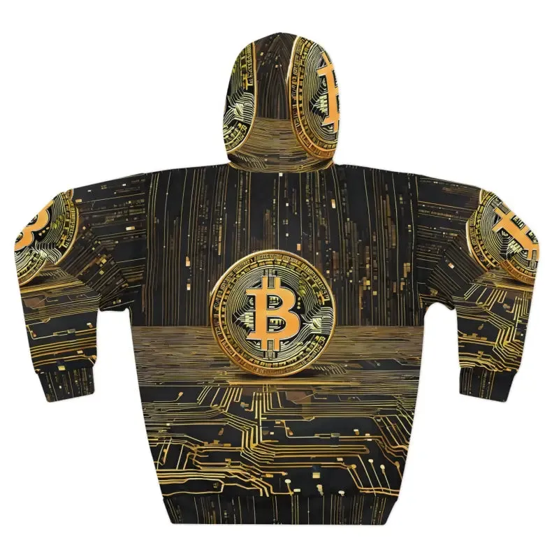 Epic Bitcoin Aop Unisex Pullover Hoodie