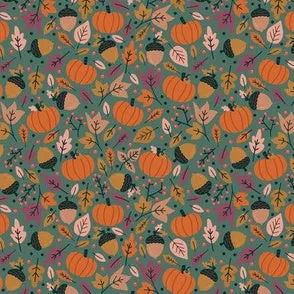 Fall Pumpkins Dog Collar/ Cat Collar