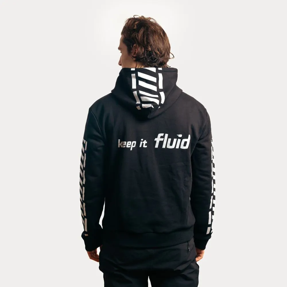 fluid Rider Hoodie - Black
