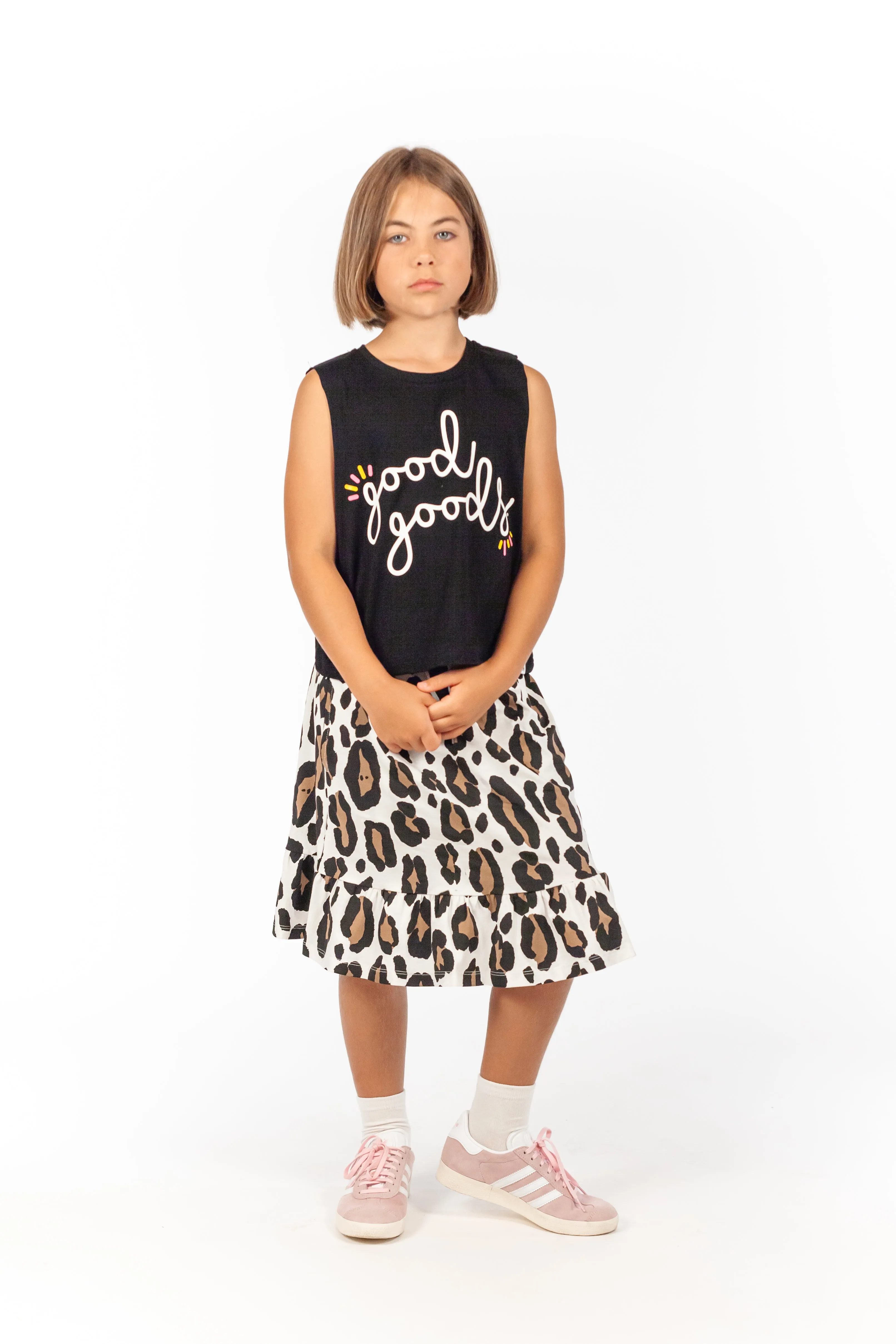 Good Goods Mila Skirt - Leopard