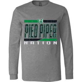 Hamlin Pied Pipers - Nation Long Sleeve T-Shirt