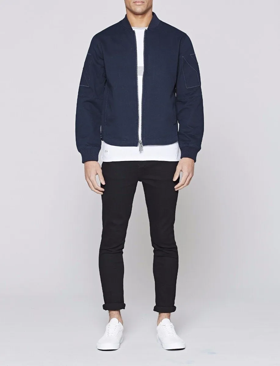 Harlyn Cotton Twill Bomber Jacket