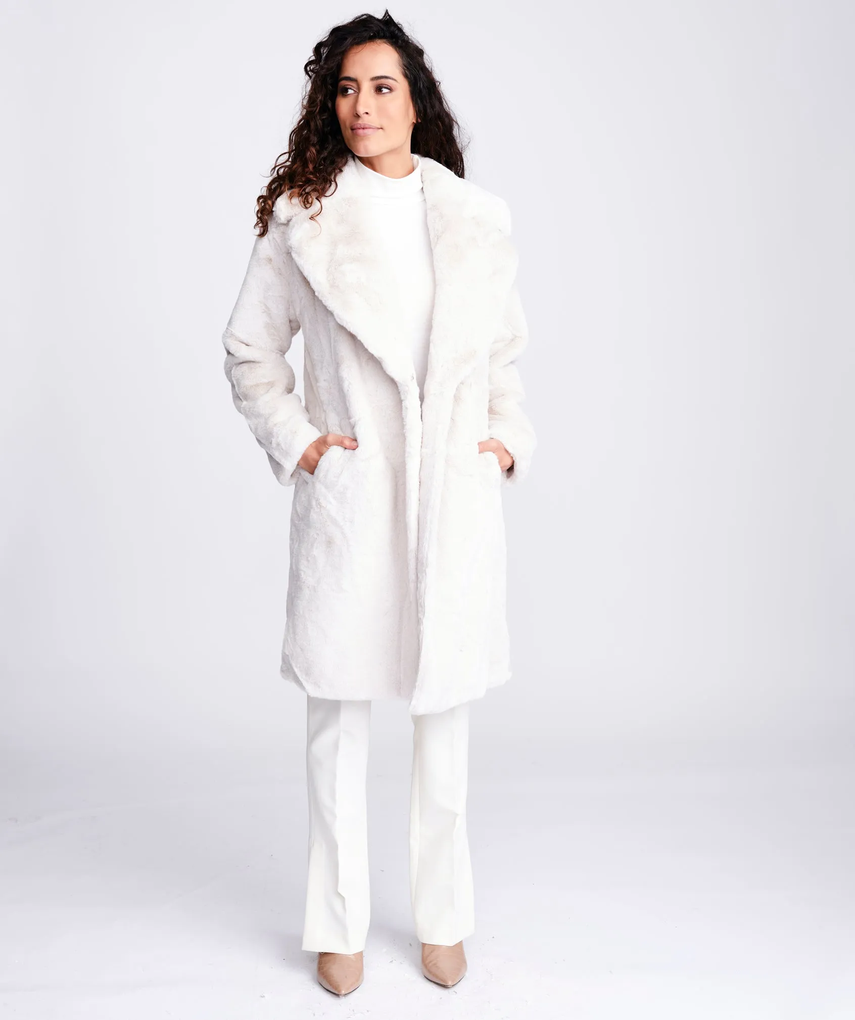 Hepburn Coat - Pearl