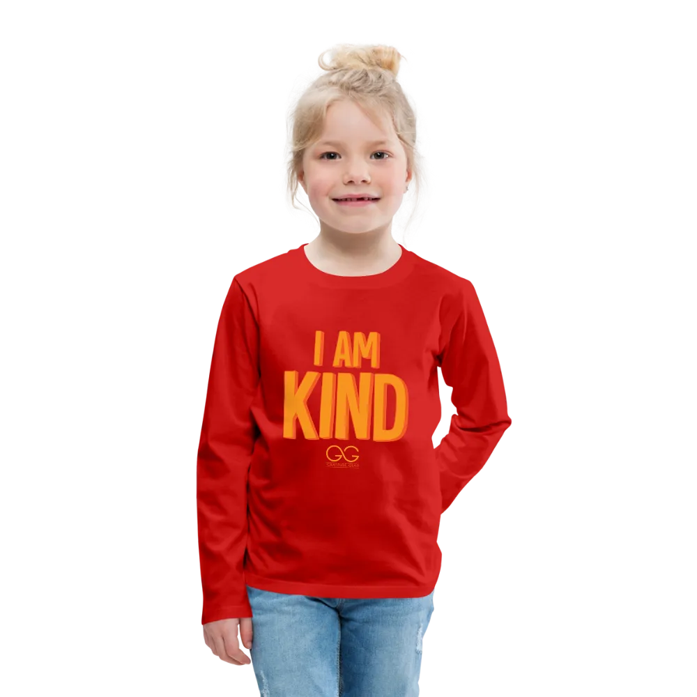 I AM KIND Kids' Premium Long Sleeve T-Shirt