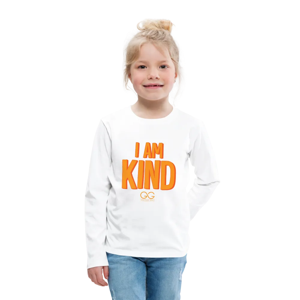 I AM KIND Kids' Premium Long Sleeve T-Shirt