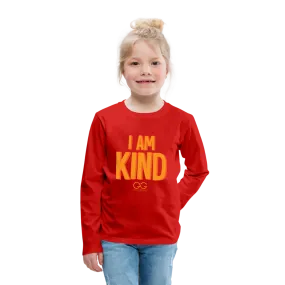 I AM KIND Kids' Premium Long Sleeve T-Shirt