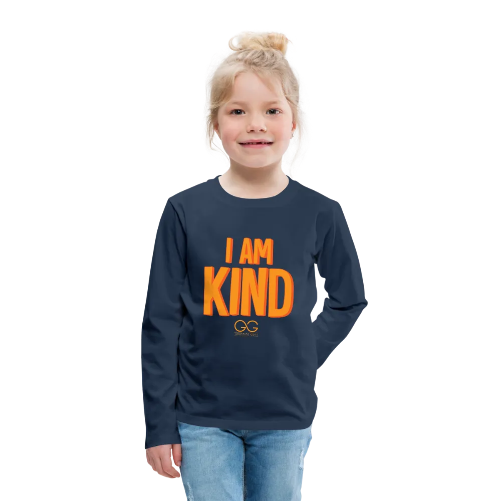 I AM KIND Kids' Premium Long Sleeve T-Shirt
