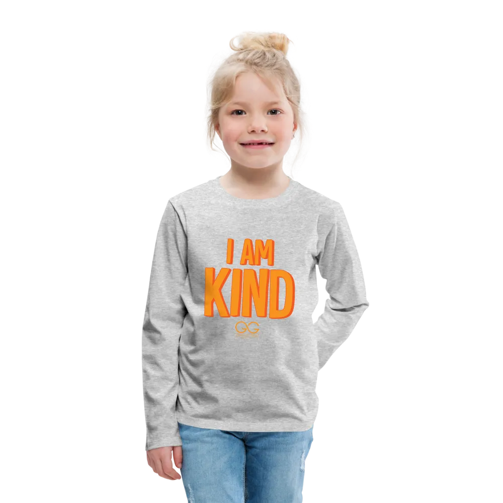 I AM KIND Kids' Premium Long Sleeve T-Shirt